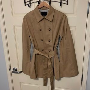Talbots size small trench cape